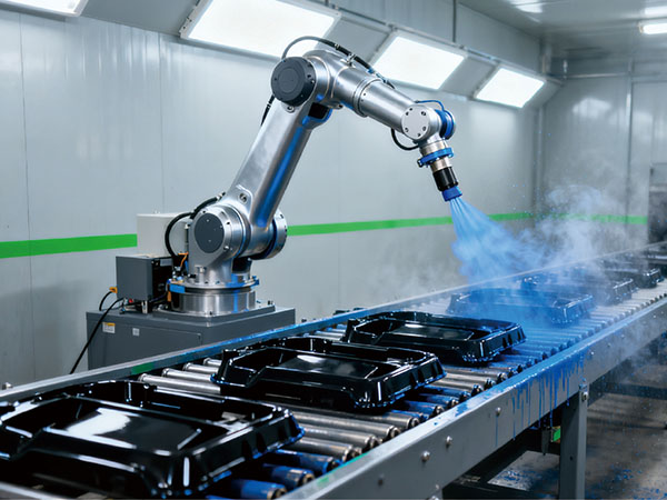 喷涂机械臂流水线川